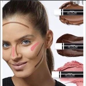 Set of 3 Countouring Sticks Matte Crayons from Mary Kay At Play Makeup